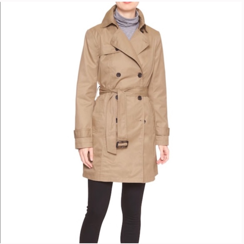 Banana Republic Factory Tan Women's Trench Coat